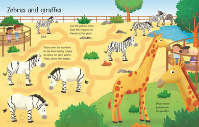 Wipe-Clean Zoo Activities interior 1 (ISBN 9781474986847) [onix-asset:8676bda04db90854f3ea0bd1f85cabd0a692f19aeec74129e7e9bf7f2b9eb824]