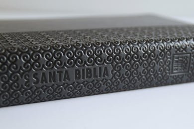 Biblia Reina Valera letra gigante, símil piel gris con cremallera e índice / Spanish Bible Reina Valera Giant Print, Gray Leathersoft with Zipper and Index interior 2 (ISBN 9798890988218) [onix:1fb5c8e9008aa08475e58495ffbd3027]