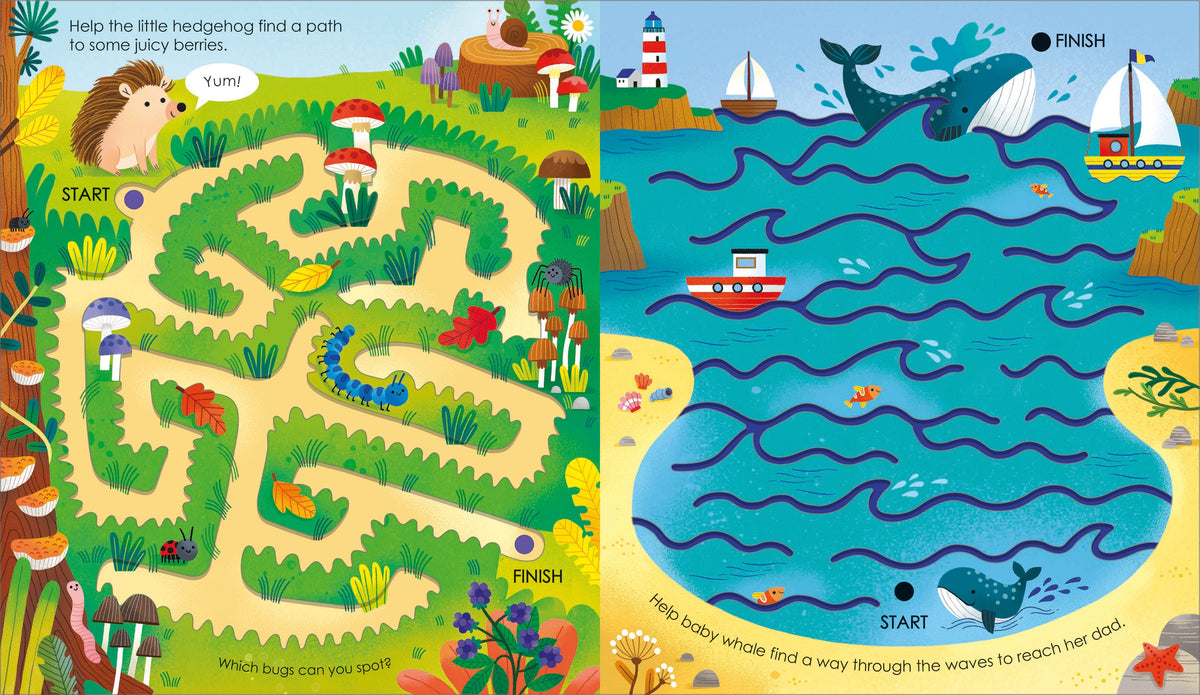 Fingertrail Animal Mazes interior 1 (ISBN 9781805077213) [onix-asset:bedf9a470b44dc9a8aa56a9dcb6bf785887b29bede84e0dab70d672aa7b0606e]