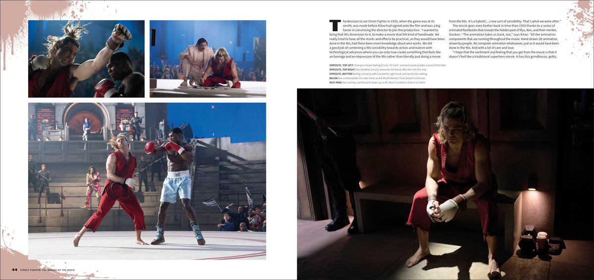 Street Fighter The Making of the Movie interior 2 (ISBN 9798217135141) [onix:9502d3f58211714474000a6b016fe10d]