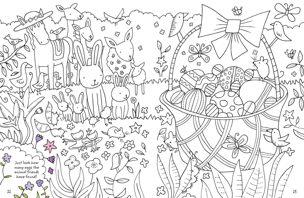 Colouring Book Easter with Rub Downs interior 1 (ISBN 9781474947756) [onix-asset:bcdb4f885730aafdfad627b8f491aac497d5b3d229666e5e6046237fea5cd637]