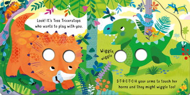 Fingerwiggly Dinosaurs interior 1 (ISBN 9781805074014) [onix-asset:a339df54ed168c32fdfacb702e9604983c673fd8220755378ca7f8ae126b7865]