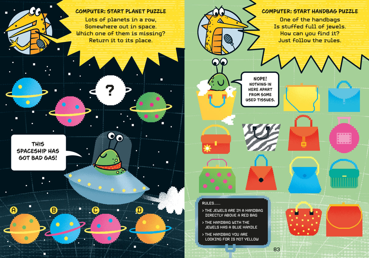 Puzzle Slug and the Intergalactic Poop Robbery interior 1 (ISBN 9781836046981) [onix-asset:cb9ad80bc7f027ed05582e197f343c463a0084ef37c260f37dc04d34a1591291]