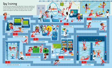 Usborne Book and Jigsaw Spy Maze interior 1 (ISBN 9781803705071) [onix-asset:cf755b4efc1036711e64de6f08550d77d8896f922fc7e3360c741e4d57f83468]