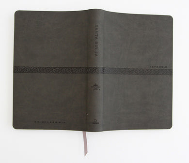 Biblia RVR 1960 letra grande, tamaño manual, símil piel gris, edición económica / RVR 1960 Bible, Large Print Handy Size, Gray Imitation Leather, Economic interior 4 (ISBN 9798890985514) [onix:705ce5c9a1a21954aa91f887f3b8895d]