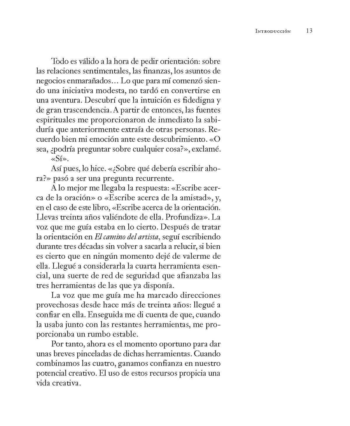 Vivir el camino del artista: El camino intuitivo de la creatividad / Living the Artist's Way: an Intuitive Path to Greater Creativity interior 5 (ISBN 9786073860901) [onix:bb17bd62c4c91614d334238b68e0cc23]