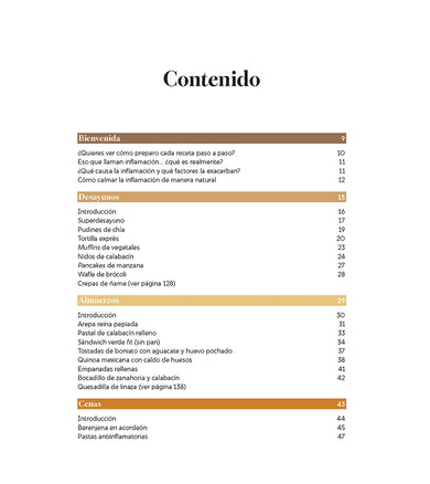 Cocina antiinflamatoria: Más de 100 recetas para sanar / Anti-Inflammatory Cooking: More Than 100 Recipes for Healing interior 5 (ISBN 9798890986443) [onix:0dde939de5cb9cc9ad6d30ec34f8b6b4]