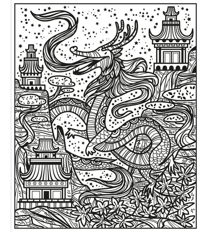 Dragons Magic Painting Book interior 1 (ISBN 9781474967990) [onix-asset:c8f9a9b2d9fb8ba72012f2ca394944e83d360412bbe9ee40e2becdae87bb0283]