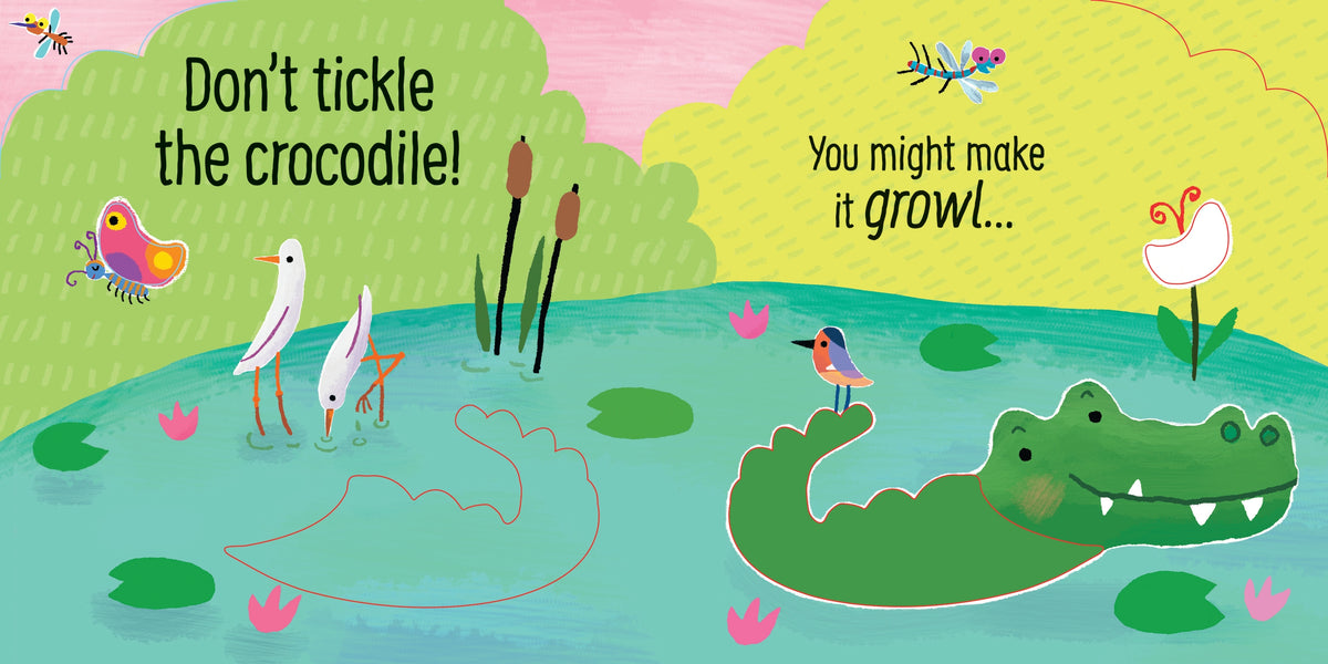 Don't Tickle the Crocodile! interior 1 (ISBN 9781474981330) [onix-asset:20f18cd5e8db380e9da125718fe629e46d235ab89ac89777e066051b95e8322c]