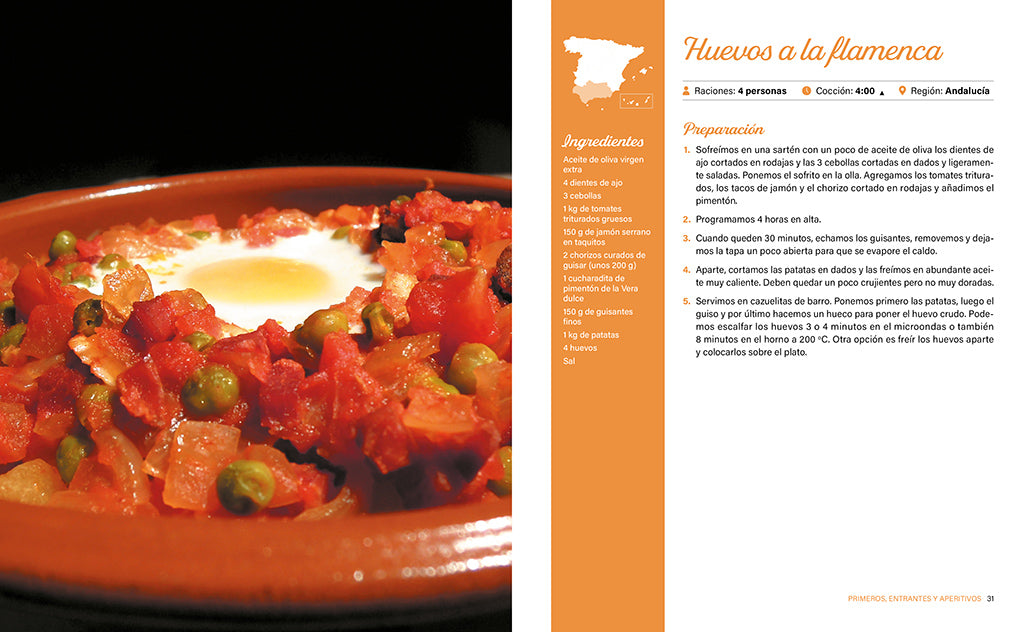 La olla lenta regional: 78 recetas de cocina tradicional española para slow cooker / The Regional Slow Cooker: 78 traditional Spanish cuisine recipes for sl interior 3 (ISBN 9788418045219) [onix:77c5bc4fe7ebc2ab450c59183674e7b4]