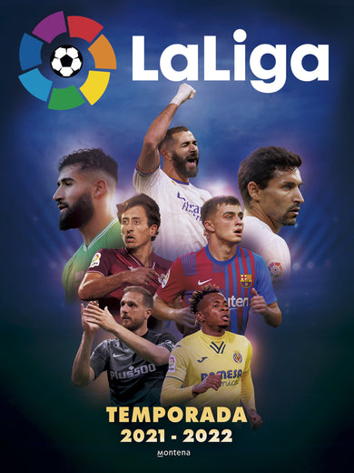 Futbol de la Liga Santander / La Liga: Official Book of the 2021-2022 Season cover (ISBN 9788418798948) [onix:02cedfa788689eff88870ca800581f8b]