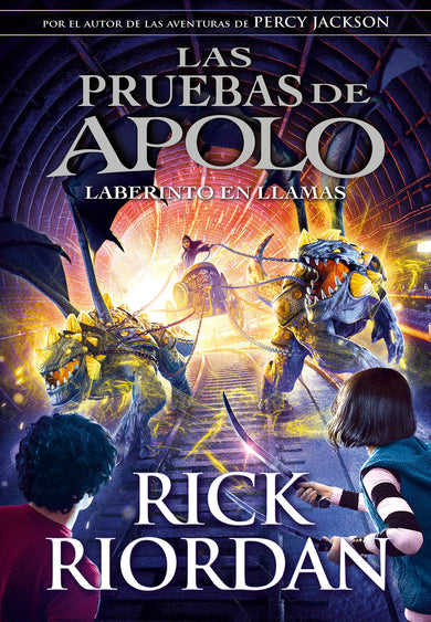 El laberinto en llamas / The Burning Maze cover (ISBN 9788490439494) [onix:5a289f7fb6fe0a0afe0cf02f34506539]