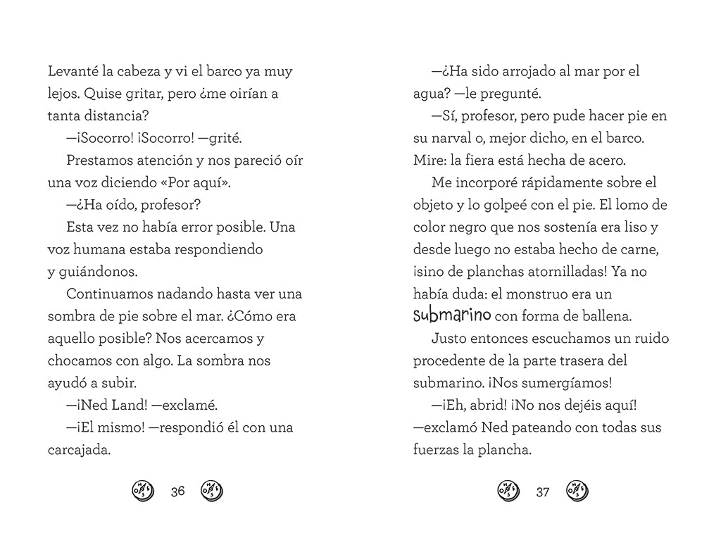 Veinte mil leguas de viaje submarino/Twenty Thousand Leagues Under the Sea interior 3 (ISBN 9788427299894) [onix:fdabc30ec8167cf9616165e8ce1fff42]