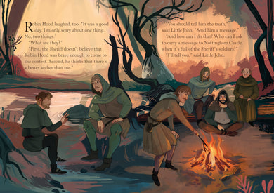 Robin Hood and the Silver Arrow interior 1 (ISBN 9781474927833) [onix-asset:ec0e7792556c2e8edd9f1aab23eb0782b6b7276f7c2d795816a96a293068ab95]