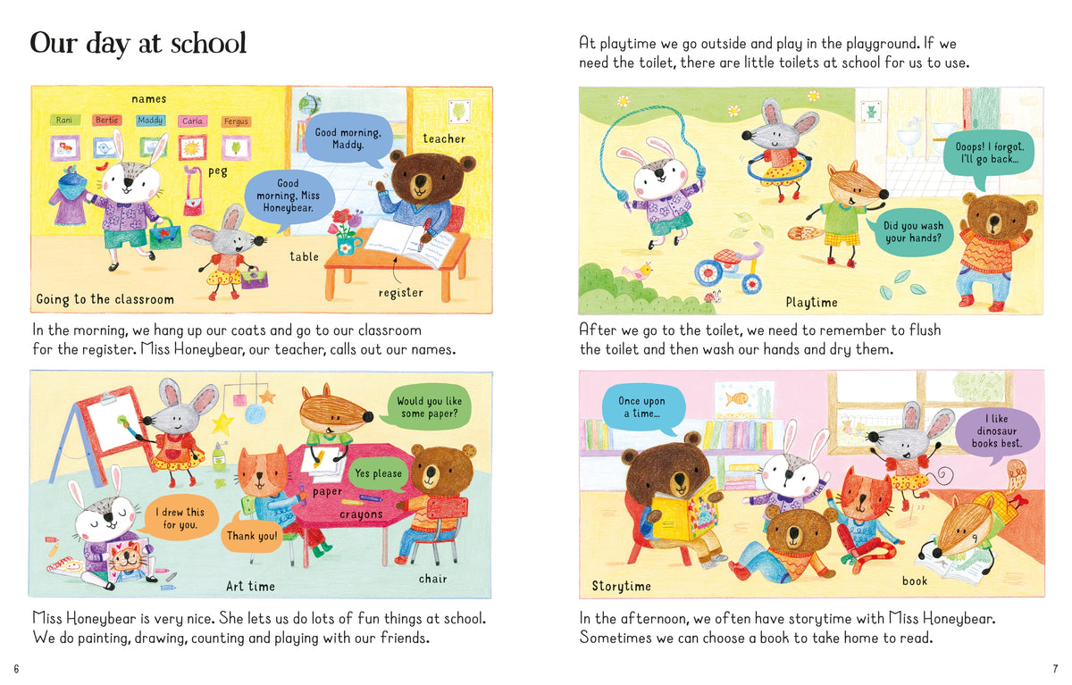 All You Need To Know About Going to School interior 1 (ISBN 9781805077060) [onix-asset:b524e265c90cf716c40231a4f986662a44361cec31c3165cfdccdba54fe98262]