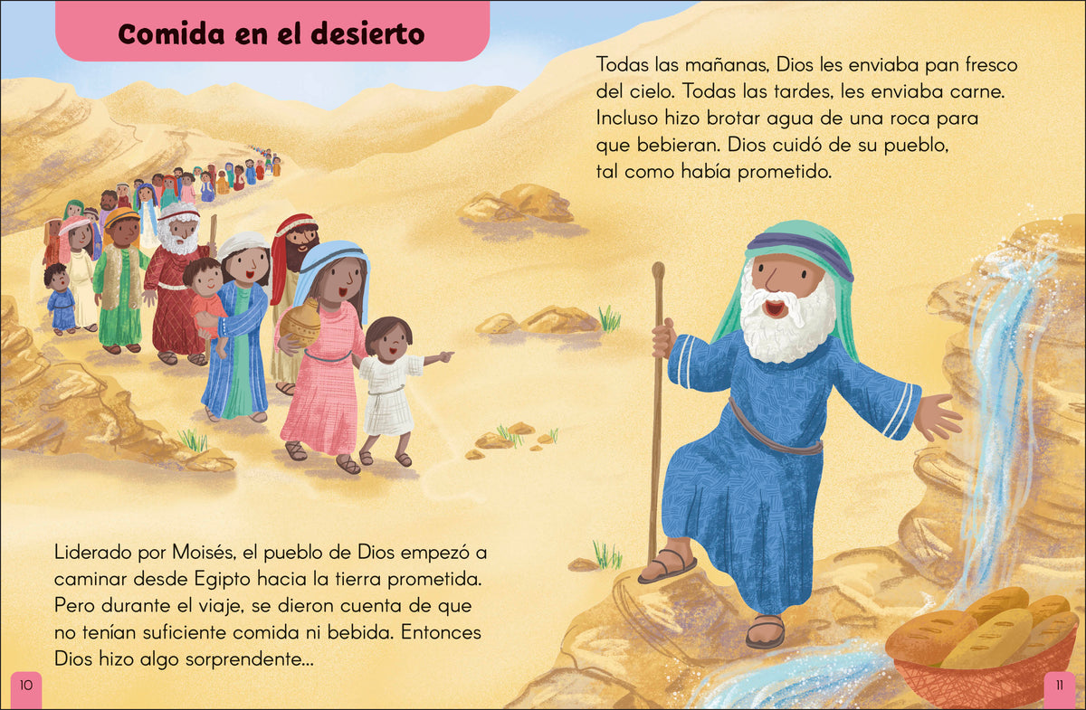 Historias de la Biblia (My Very First Bible Stories 2) interior 2 (ISBN 9798217135493) [onix:1ae8e471204e8984566f5979ace3d977]