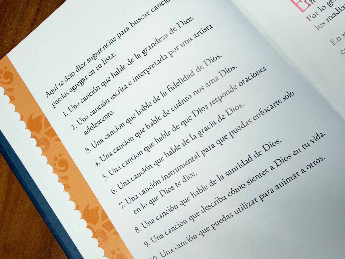 Una fe valiente: 100 devocionales para niñas / Fearless Faith: 100 Devotions for Girls interior 8 (ISBN 9798890982414) [onix:64d18b42392887bf196ed2ff1c093420]