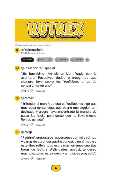 Rotrex: Rompe el internet con tus videos. Una aventura ¡de locura! / RoTrex: Break the Internet With Your Videos. A Mad Adventure! interior 2 (ISBN 9786073827652) [onix:709edabf973ed628f22124c7b8b39075]