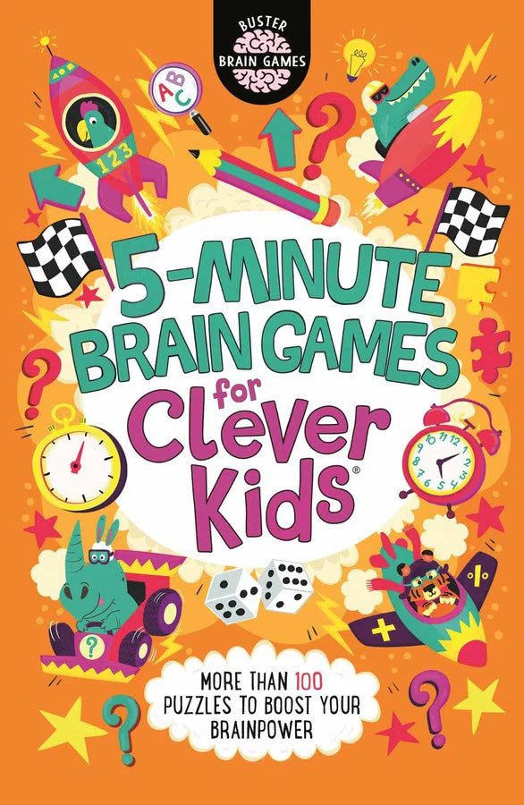 5-Minute Brain Games for Clever Kids®-Children’s / Teenage general interest: Hobbies/ quizzes/ toys and games-買書書 BuyBookBook