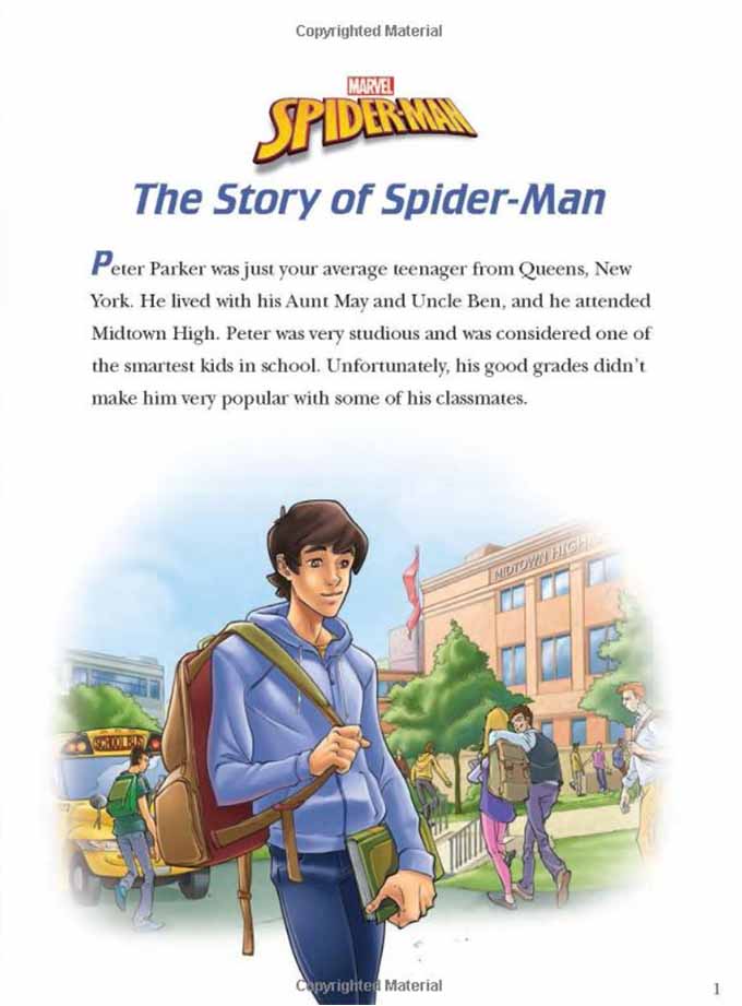 5-Minute SpiderMan Stories (Marvel)-Fiction: 經典傳統 Classic & Traditional-買書書 BuyBookBook