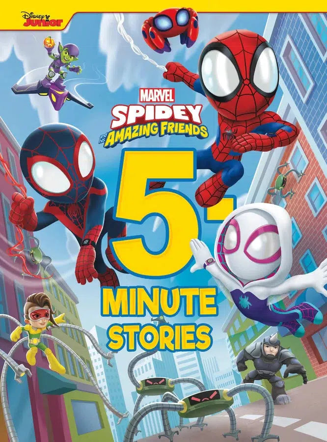 5-Minute Spidey and His Amazing Friends Stories-Children’s / Teenage fiction: Superhero stories-買書書 BuyBookBook