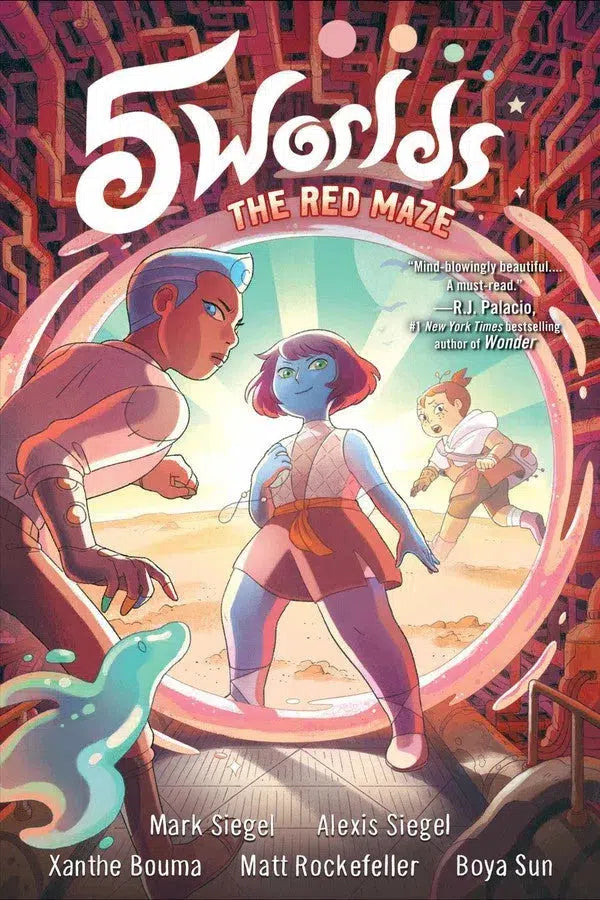 5 Worlds Book 3: The Red Maze-Graphic novel / Comic book / Manga: genres-買書書 BuyBookBook