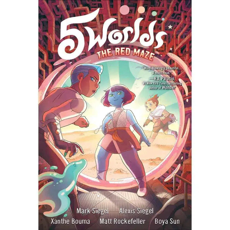 5 Worlds Book 3: The Red Maze-Graphic novel / Comic book / Manga: styles / traditions-買書書 BuyBookBook