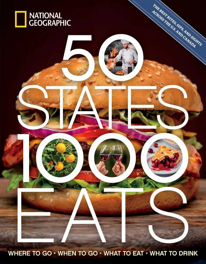 50 States, 1,000 Eats-Travel guides: restaurants and cafes-買書書 BuyBookBook