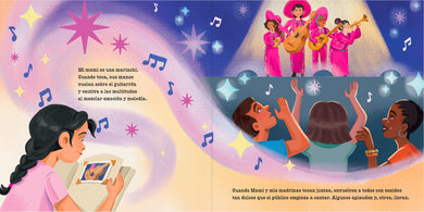 Mamiachi y yo: El Mariachi de mi Mami / Mamiachi & Me: My Mommy's Mariachi Band interior 3 (ISBN 9798890982506) [onix:38670f61d6e9fbf8a59187411cb1d4e2]