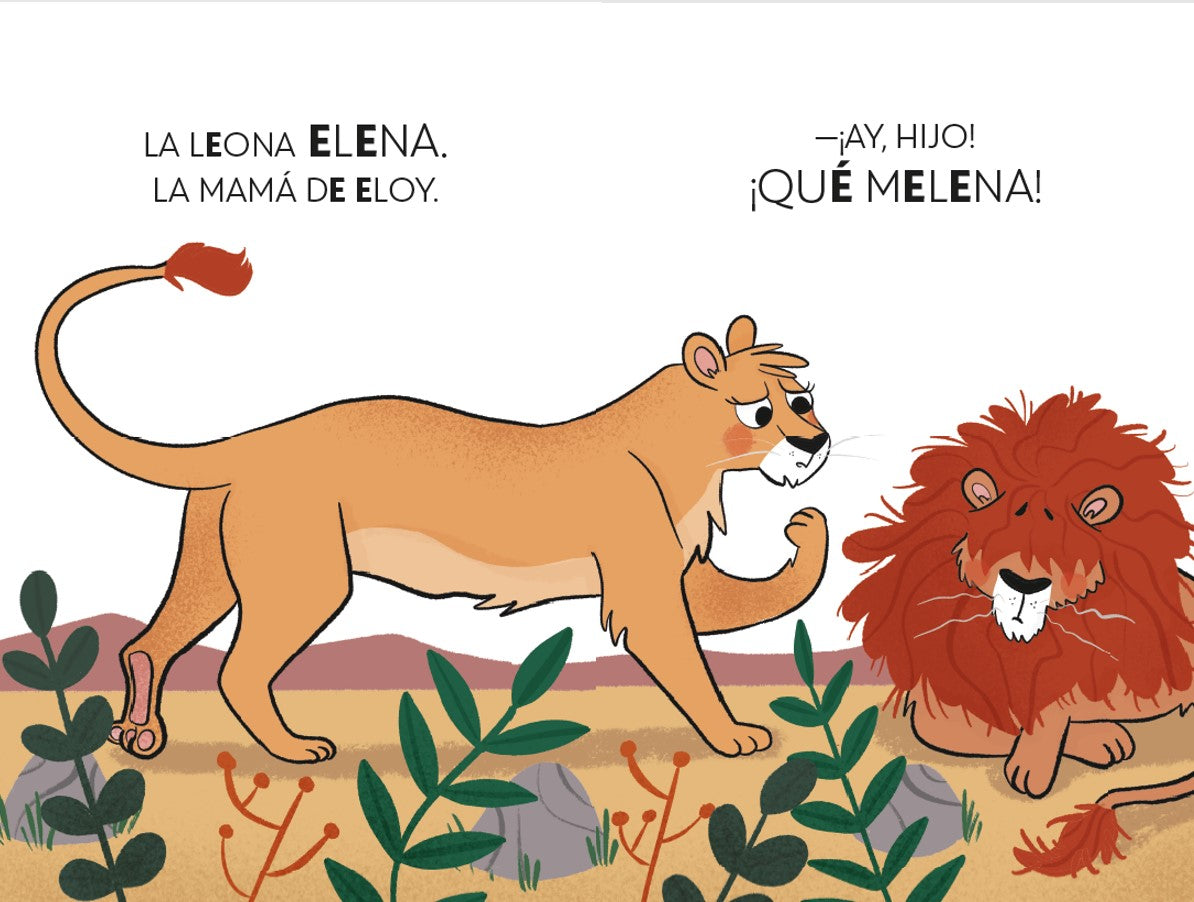 PHONICS IN SPANISH - El león desmelenado no se come ni un bocado / The Dishevele d Lion Does Not Eat a Single Bite. The Letters Dragon 2 interior 3 (ISBN 9788448863753) [onix:91565d492ac0de903c71b3a0625eb203]