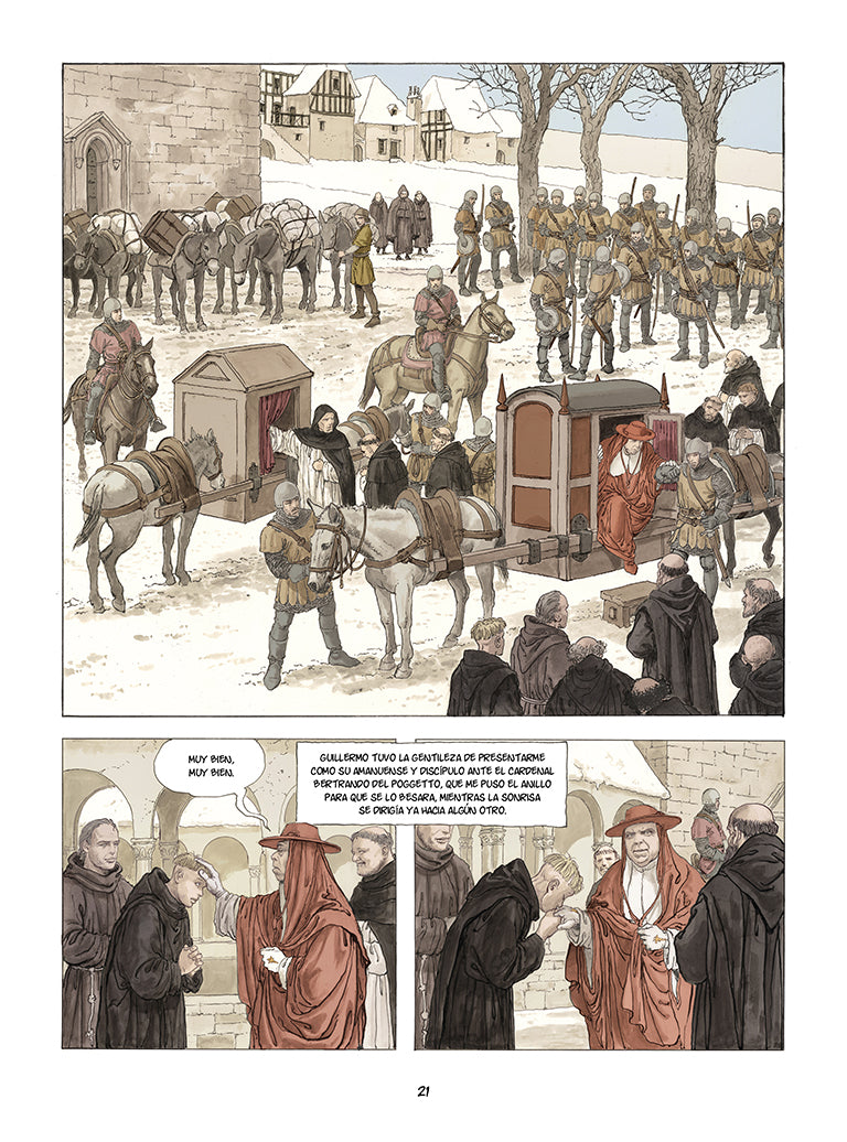 El nombre de la rosa (la novela gráfica) 2 / The Name of the Rose. Graphic Novel Volume 2 interior 2 (ISBN 9788426425713) [onix:8a0e989650b82e92613d670aeb8d6bf0]