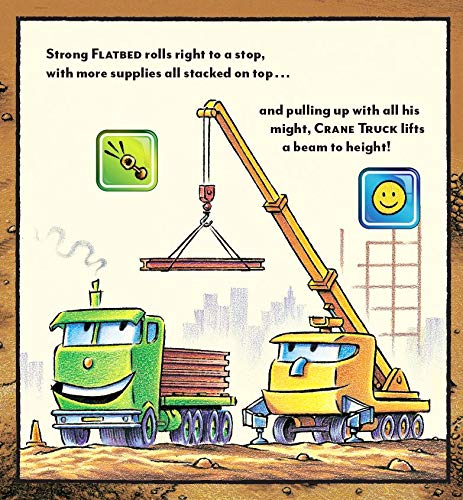 Mighty, Mighty Construction Site Sound Book-Children’s / Teenage fiction: General and modern fiction-買書書 BuyBookBook