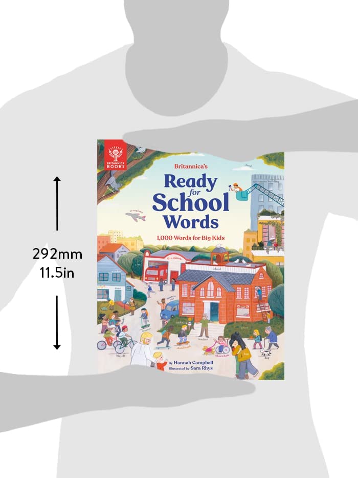 Britannica's Ready for School Words: 1,000 Words for Big Kids (Hannah S. Campbell)-Children’s Educational: Language/ literature/ literacy-買書書 BuyBookBook