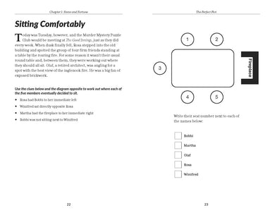 The Murder Mystery Club Puzzle Book: The Perfect Plot