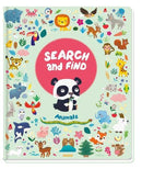 Search and Find: Animals (Auzuo)-Children’s interactive and activity books and kits-買書書 BuyBookBook
