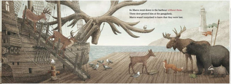 The Antlered Ship (Dashka Slater)-Fiction: 兒童繪本 Picture Books-買書書 BuyBookBook