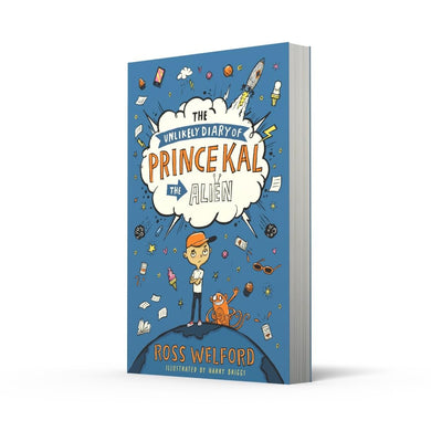 The Unlikely Diary of Prince Kal the Alien (Ross Welford)-Children’s / Teenage fiction: Science fiction-買書書 BuyBookBook