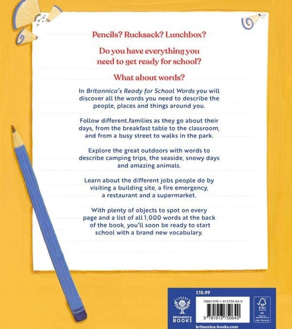 Britannica's Ready for School Words: 1,000 Words for Big Kids (Hannah S. Campbell)-Children’s Educational: Language/ literature/ literacy-買書書 BuyBookBook