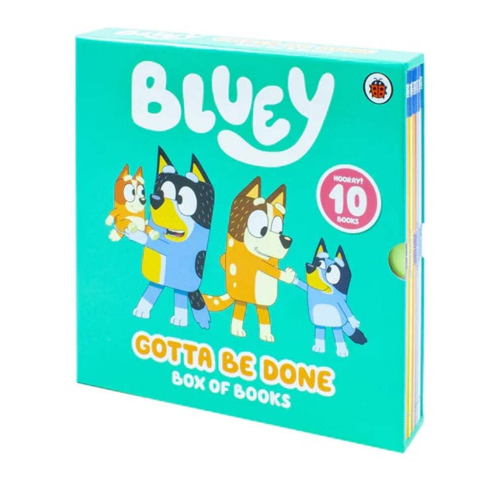 Bluey Gotta Be Done!  10 Books Collection Box Set
