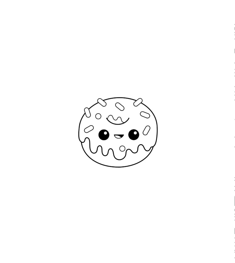 The Super Kawaii Coloring Book: Create Your Own Colorful World of Cuteness (Abbie Quirk)-Children’s interactive and activity books and kits-買書書 BuyBookBook