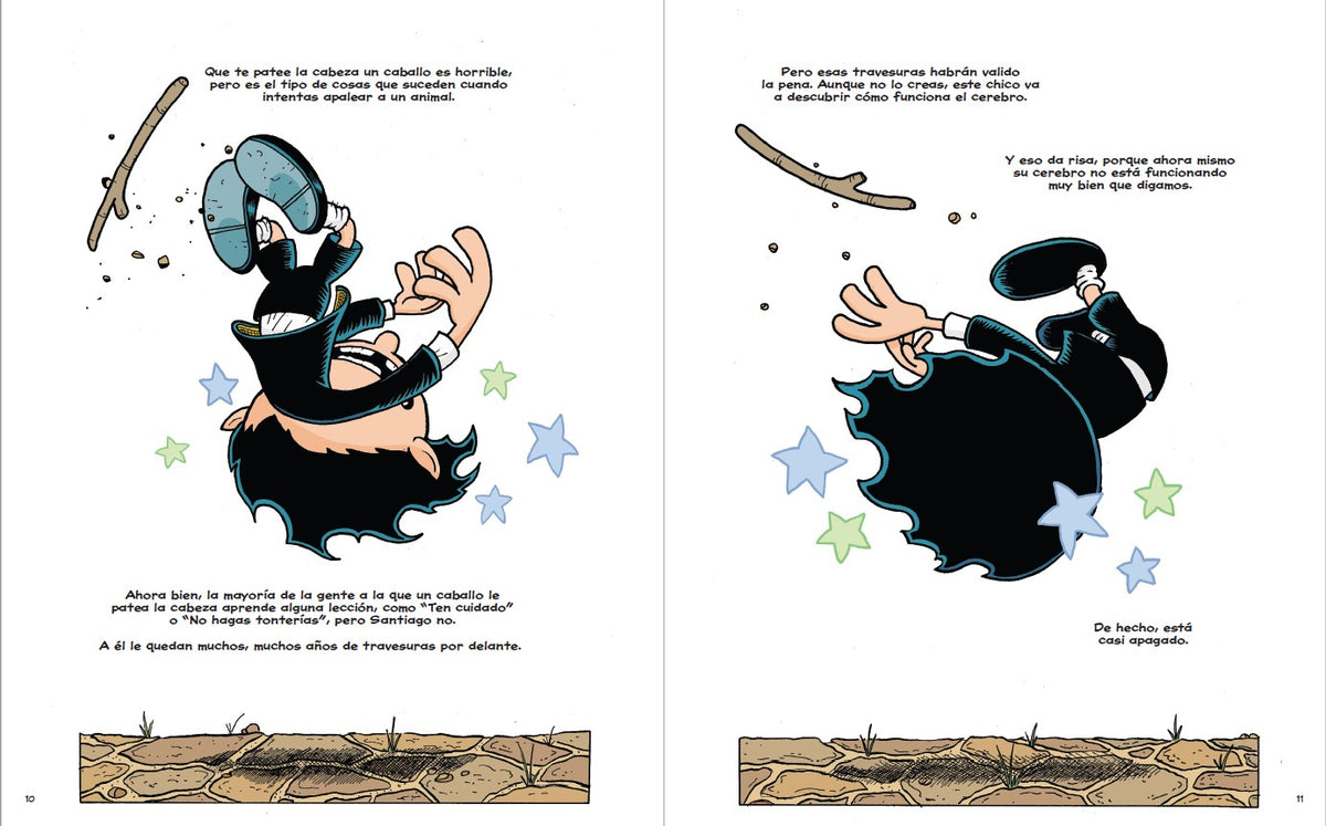 ¡Santiago! Santiago Ramón y Cajal: Artista, científico y travieso / Santiago! Santiago Ramón y Cajal: Artist, Scientist, Troublemaker interior 2 (ISBN 9798890983961) [onix:4df7165eb3fe26ddf0086ab2df3759be]