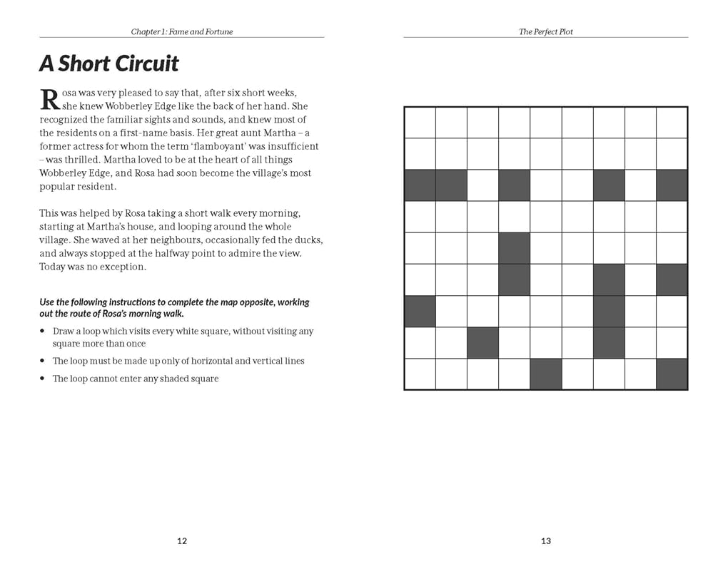 The Murder Mystery Club Puzzle Book: The Perfect Plot