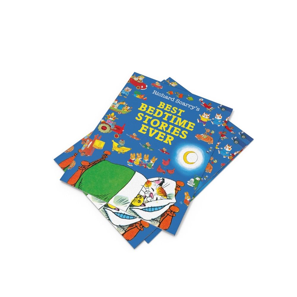 Best Bedtime Stories Ever (Richard Scarry)-Children’s picture books-買書書 BuyBookBook