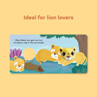 Baby Lion: Finger Puppet Book