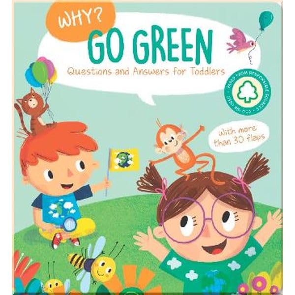 Why? Questions and Answers for Toddlers: Go green (Yoyo Books)-Children’s / Teenage general interest: General knowledge and interesting facts-買書書 BuyBookBook