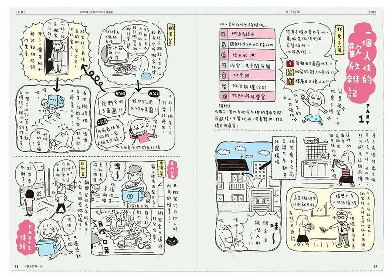一個人的每一天（日日美好贈品版）(高木直子)-Graphic novels/ Comic books/ Manga/ Cartoons-買書書 BuyBookBook