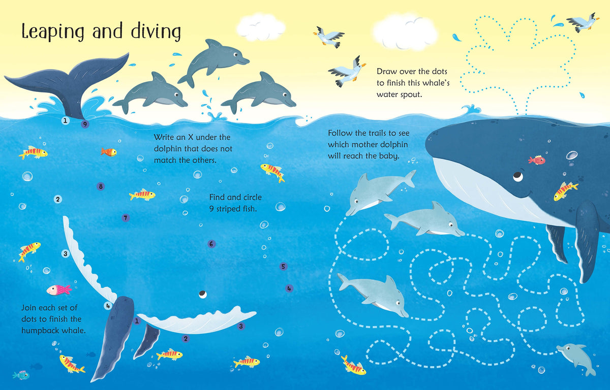 Wipe-Clean Under the Sea Activities interior 1 (ISBN 9781474922319) [onix-asset:03c9e345e557b985e61202659cb93c947ffe8524261b514d37d0e8b8fc5d897f]