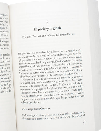 Los superhéroes y la filosofía: Verdad, libertad y justicia a través de los grandes del cómic y el pensamiento / Superheroes… interior 2 (ISBN 9788419172464) [onix:cffa50b9c6df5e158cc05d3aea84a906]