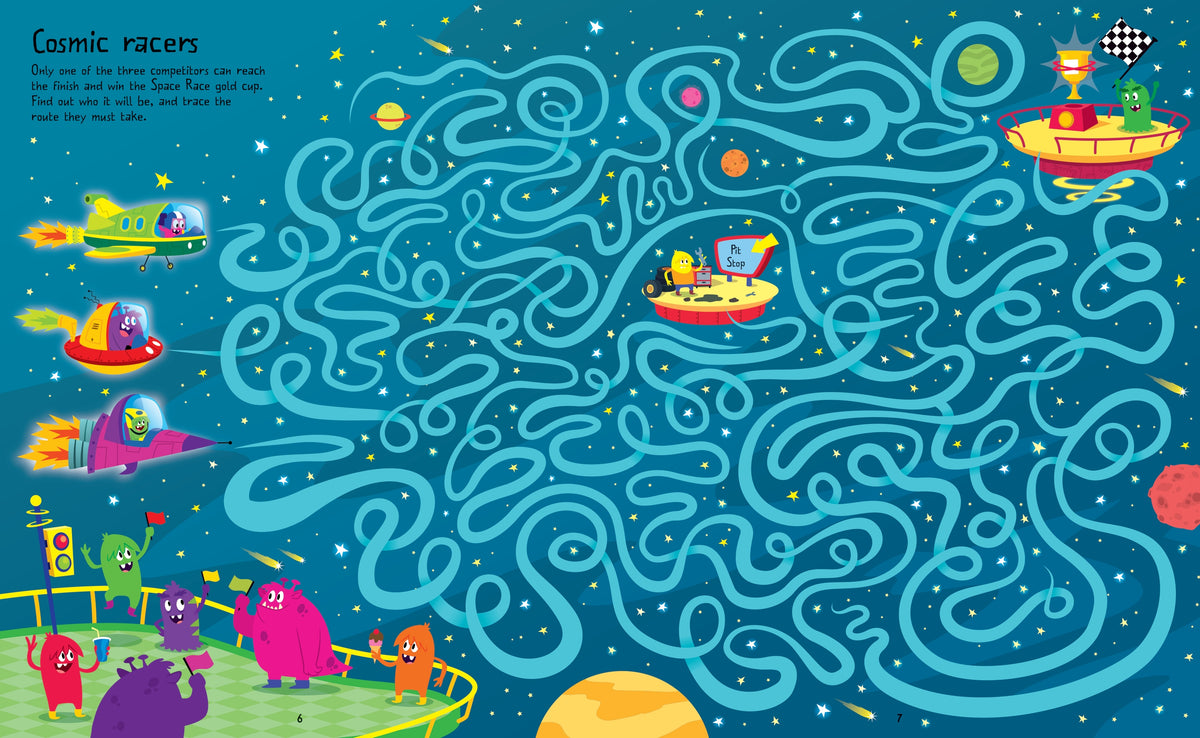 Space Maze Book interior 1 (ISBN 9781409598503) [onix-asset:a9e42d2c02f5826ec42412eaf8d1c33bbabc18d813e96d92fcb9eb85458b1b06]