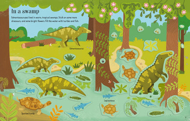 First Sticker Book Dinosaurs interior 1 (ISBN 9781474968263) [onix-asset:bd4c49ef95f5841e5e9486b4da1a183856aaddf61999b059722e47b3e9affca3]